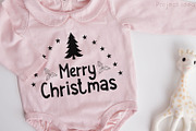 Christmas SVG - Merry Christmas SVG, a Decorative Illustration by Dasagani (Thumbnail 2 of 5)