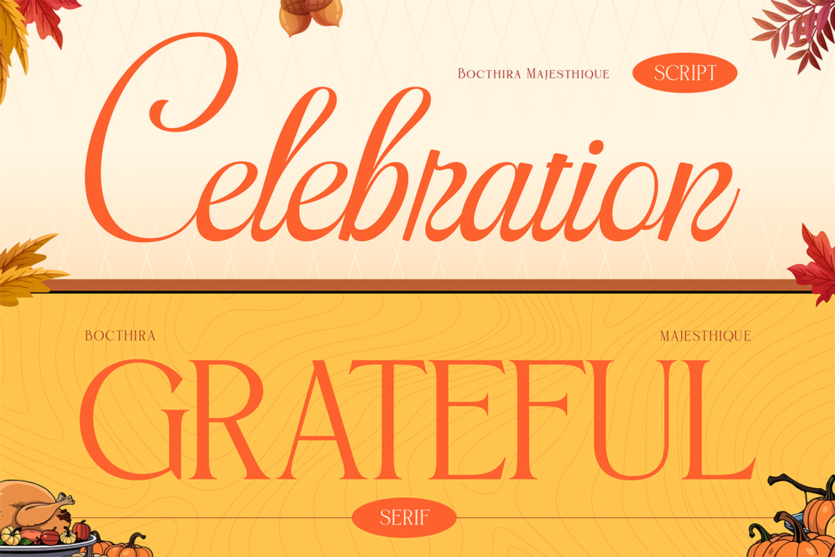 Bocthira Majesthique, a Script Font by Burntilldead (Photo 5 of 12)