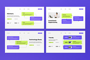 White Purple Pitch Deck Google Slide, a Presentation Template by graphicook (Thumbnail 4 of 5)