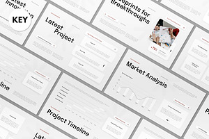 White Red Project Proposal Keynote, a Presentation Template by graphicook