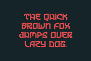 Trabes - Techno Font, a Sans Serif Font by QR Design Studio (Thumbnail 8 of 9)