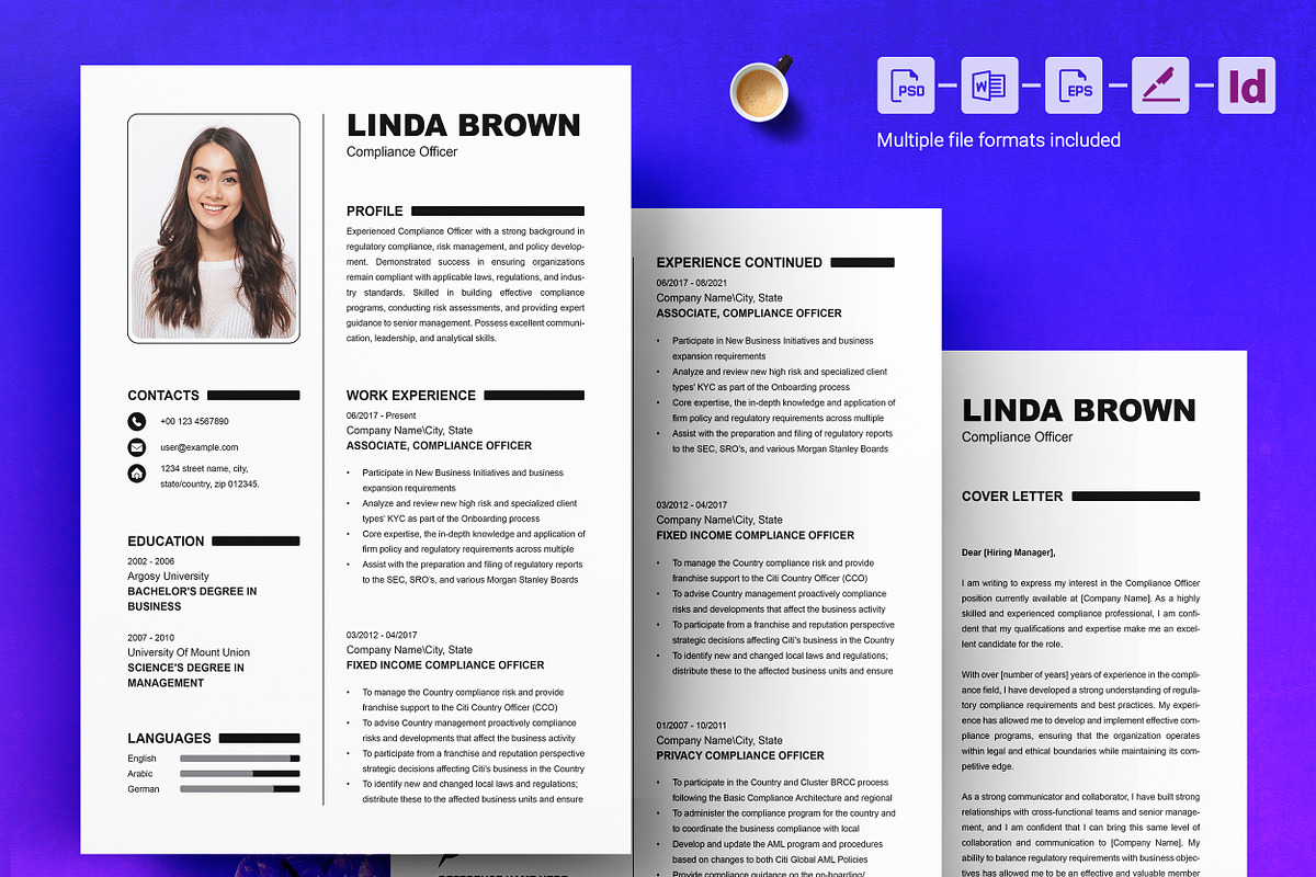 Functional & Chronological Resume, a Resume Template by ResumeInventor (Photo 4 of 6)