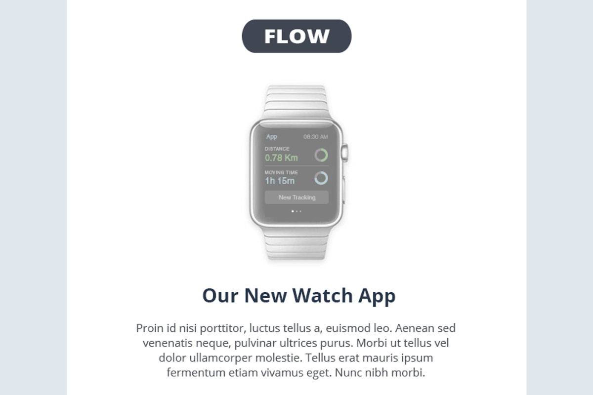 Flow Email Template + Builder, an Email Template by Digico (Photo 3 of 5)