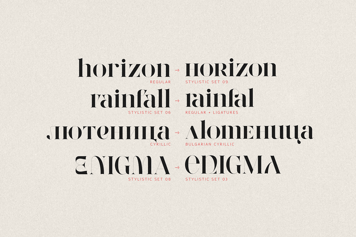 Wonder Type - high-end serif font, a Serif Font by VP Fonts (Photo 5 of 20)