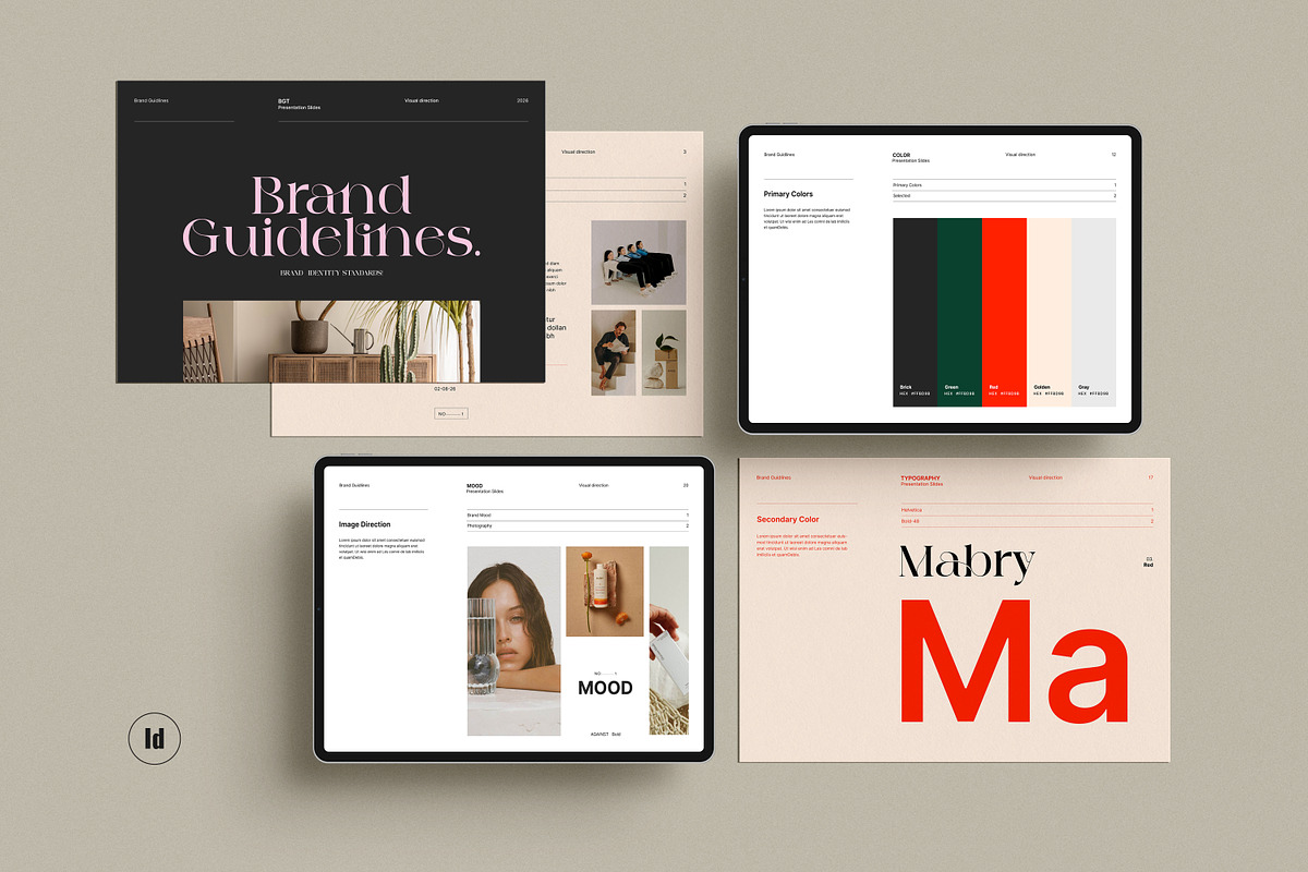 Against – Brand Guidelines, a Presentation Template by S A N D Y (Photo 5 of 10)