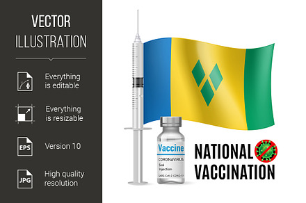 Immunization Icon of Saint Vincent a