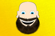 Hairy Photoshop Brushes, a Brushes & More by Compositor's Corner (Thumbnail 4 of 7)