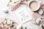 Easter Harmony Doodle Clipart, a Seasonal Illustration by Anna Druzhkova (Thumbnail 7 of 16)