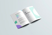A4 Bifold Brochure Mockup, an Advertising Mockup by Se٧enStudio (Thumbnail 5 of 6)