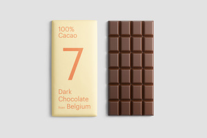 Chocolate Bar Mockup Vol.3