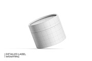 Cylindrical Paper Tube Mockup, a Packaging Mockup by Ram Studio LLC (Thumbnail 8 of 13)