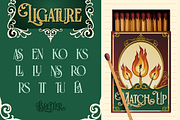 Blazter, a Serif Font by Burntilldead (Thumbnail 6 of 11)
