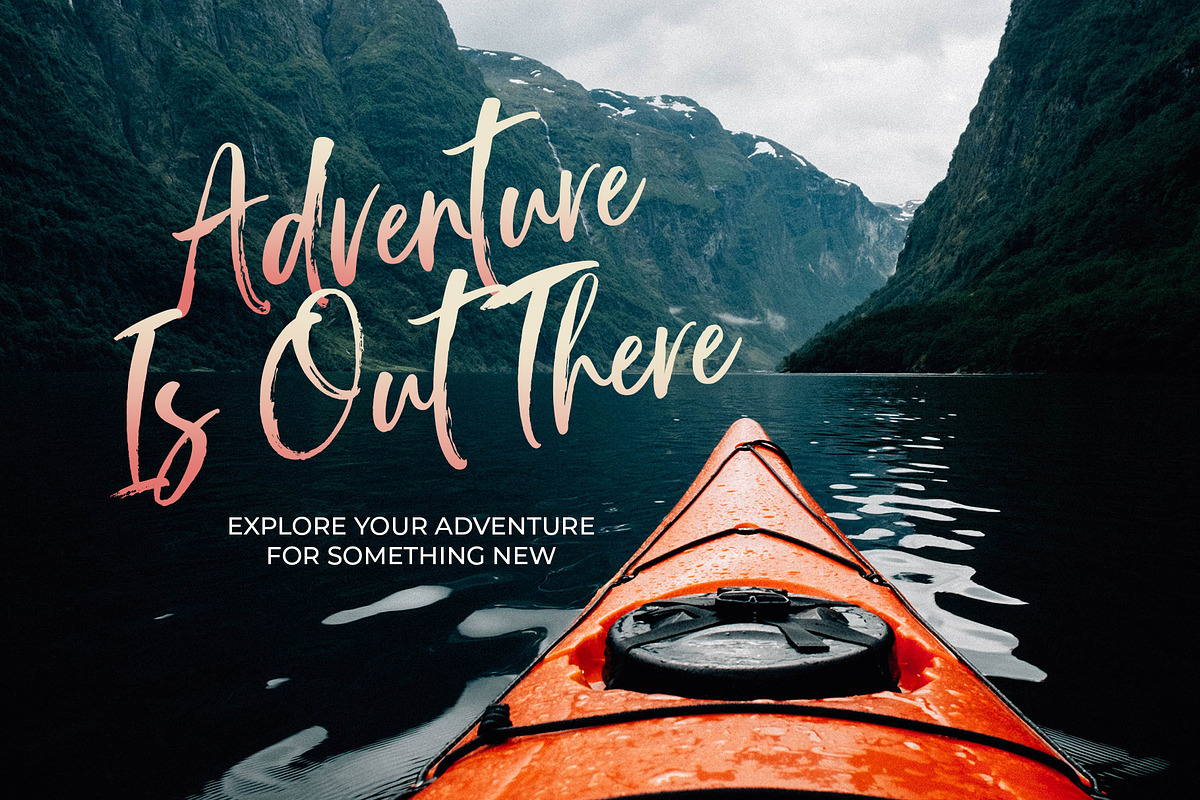Reliable Brush, a Script Font by Nowlystudios (Photo 4 of 7)