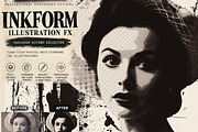INKFORM ILLUSTRATION FX, an Action Add-On by Studio Retouch (Thumbnail 1 of 11)