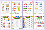 Number Learning Workbook | Math, a Stationery Template by Mustafiz (Thumbnail 5 of 5)