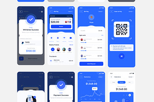 E-Wallet Mobile App UI Kit