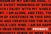 Pronave - Display Font, a Serif Font by Almarkhatype (Thumbnail 2 of 10)