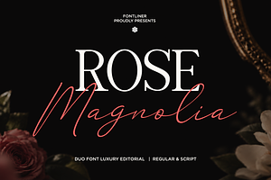 Rose Magnolia - Duo Luxury Font