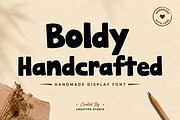 Boldy Handcrafted -Boldy Handcrafted, a Sans Serif Font by Wow Magic (Thumbnail 1 of 5)