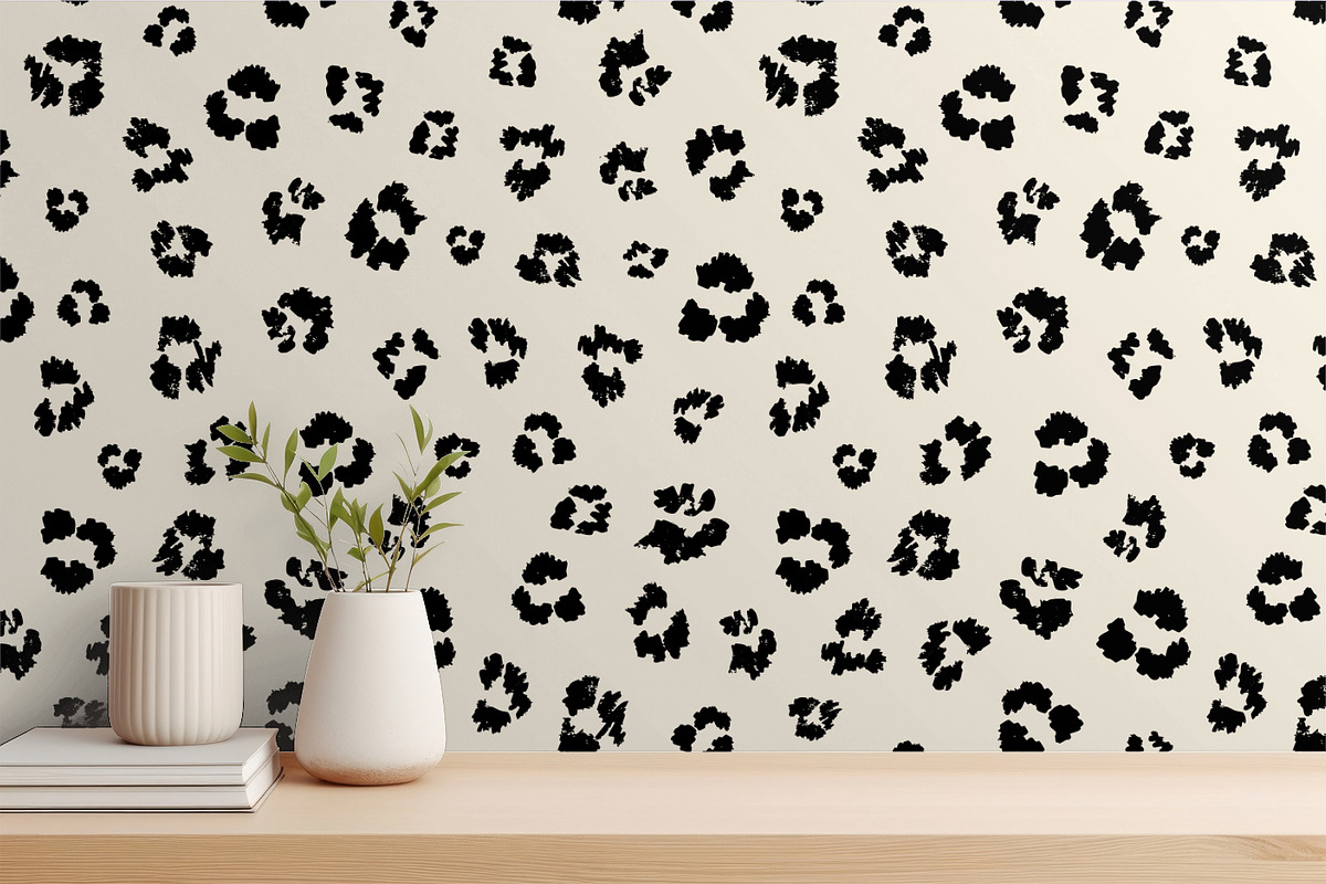 Hand Drawn Leopard Spots, a Wallpaper Graphic by MalyskaStudio (Photo 8 of 13)