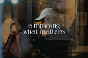 Bostaire Luxury Sans Serif Font, a Sans Serif Font by Heinzel Std (Thumbnail 6 of 15)