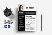 One Page Resume Bundle, a Resume Template by Template Shop (Thumbnail 2 of 7)