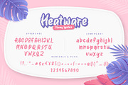 Heatware Flaming Advertisement Font, a Font by MikroType Std (Thumbnail 9 of 9)