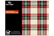 20 Xmas Plaid Linen Digital Paper, a Background Photo by KenScape (Thumbnail 2 of 3)