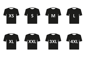 Man or woman Shirt. T-shirt Size, an Object Illustration by Vector Creator