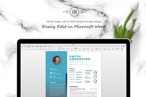 Creative Resume Design Cv Template