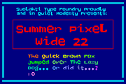 Pixel Font Bundle (+1 glitchy font), a Font by Suolahti Type (Thumbnail 5 of 8)