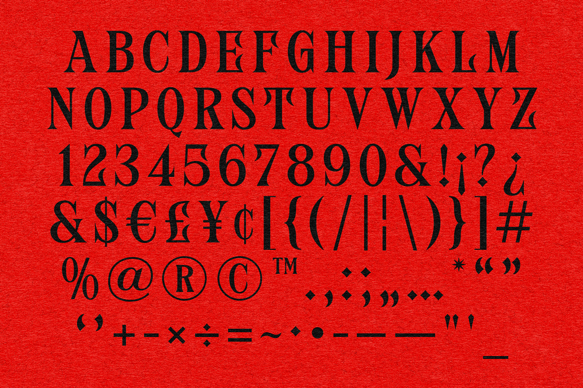 Maleth - A Classic Horror Font, a Serif Font by The Type Fella (Photo 2 of 8)
