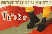 Vintage Texture Brushes 2. Grunge., a Brushes & More by Maria Summer (Thumbnail 7 of 7)
