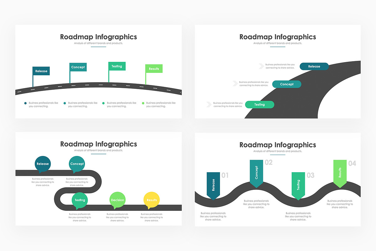 Roadmap Infographics - PowerPoint, a Presentation Template by slidequest (Photo 5 of 7)
