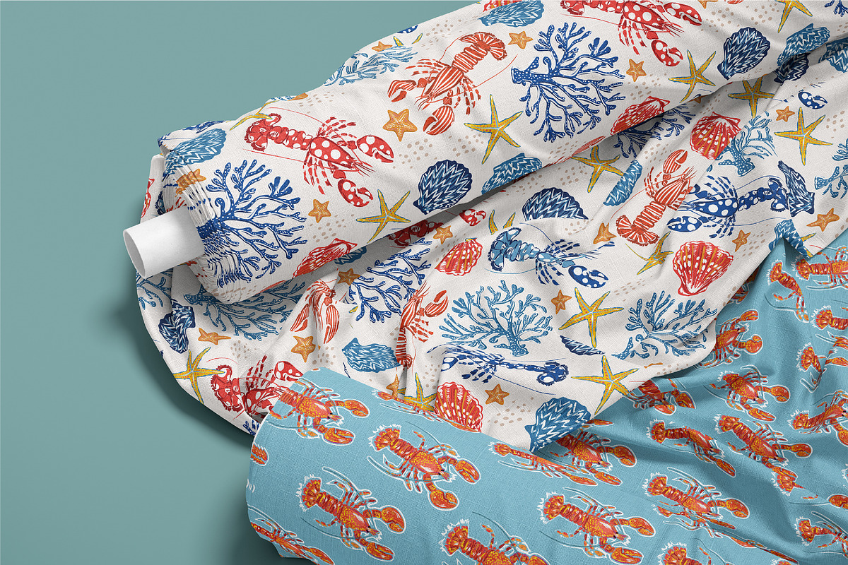 SEA MONSTERS, a Pattern Graphic by MSNTY STUDIOX (Photo 14 of 30)