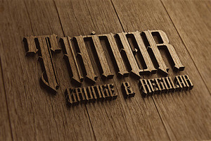 Timor - Vintage Style Font