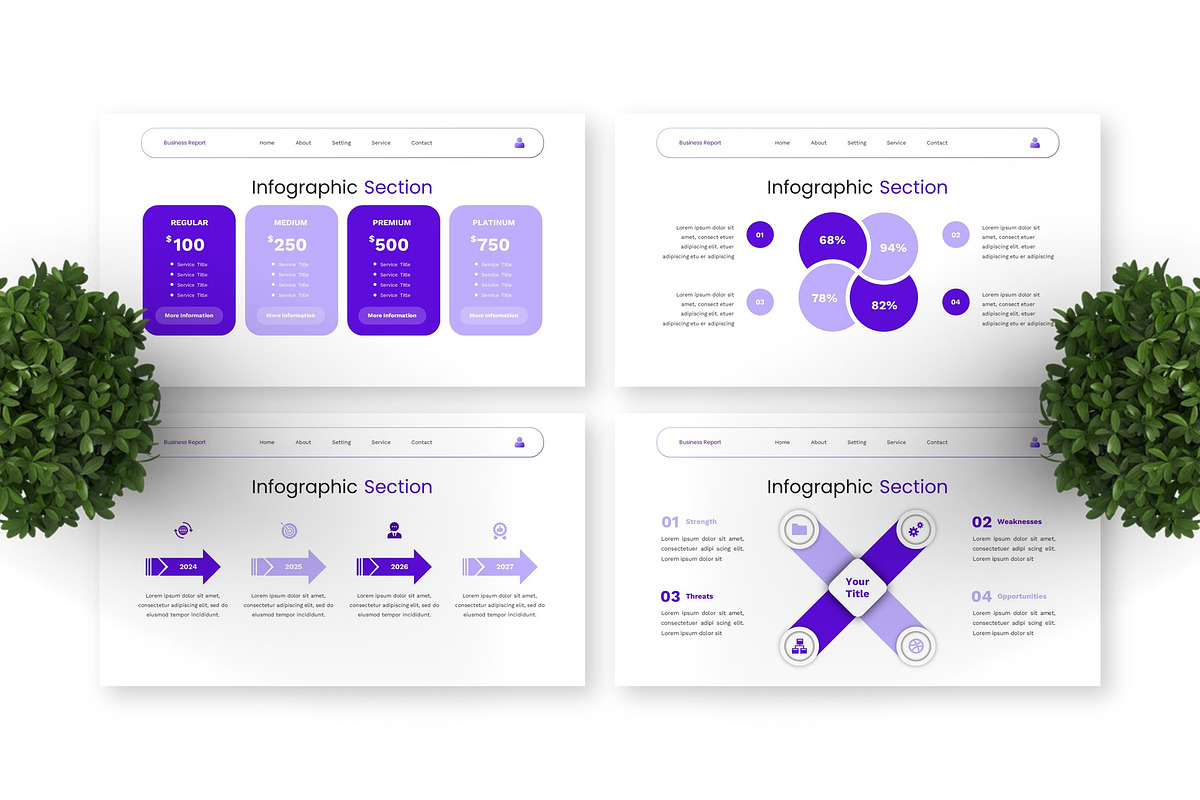 Business Report - Corporate Key preview 4
