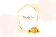 Pumpkins Watercolor Collection, a Decorative Illustration by Sunflower Day Love (Thumbnail 7 of 17)