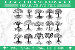 Root Tree Svg, Tree Svg