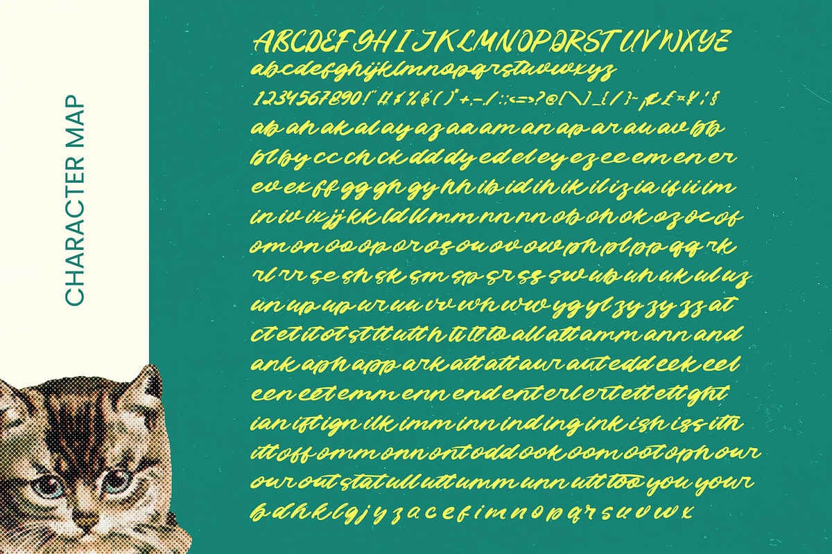 Adriel Setaco Bold Handwritten, a Script Font by Letterena Studios Script (Photo 9 of 10)