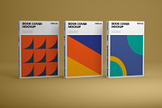 Vertical Book Hardcover Mockup Set, a Print Template by Deeplab (Thumbnail 14 of 20)