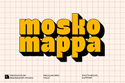 Mosko Mappa Now – Bold Display Font, a Sans Serif Font by Brainwaves.Studio (Thumbnail 1 of 7)