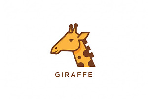 Giraffe Logo Illustration, a Branding & Logo Template by Logocreative