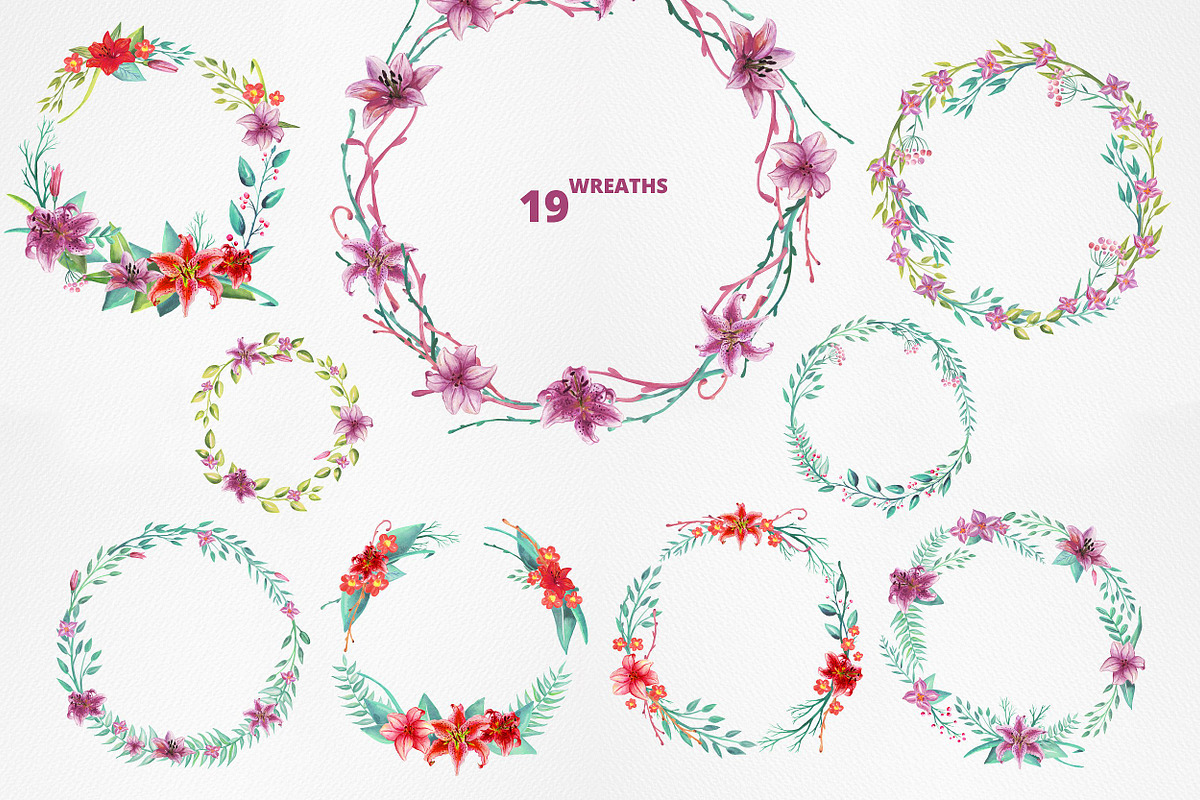 Lilly Alphabet Graphic Set, an Illustration by Rad Fonts (Photo 9 of 12)