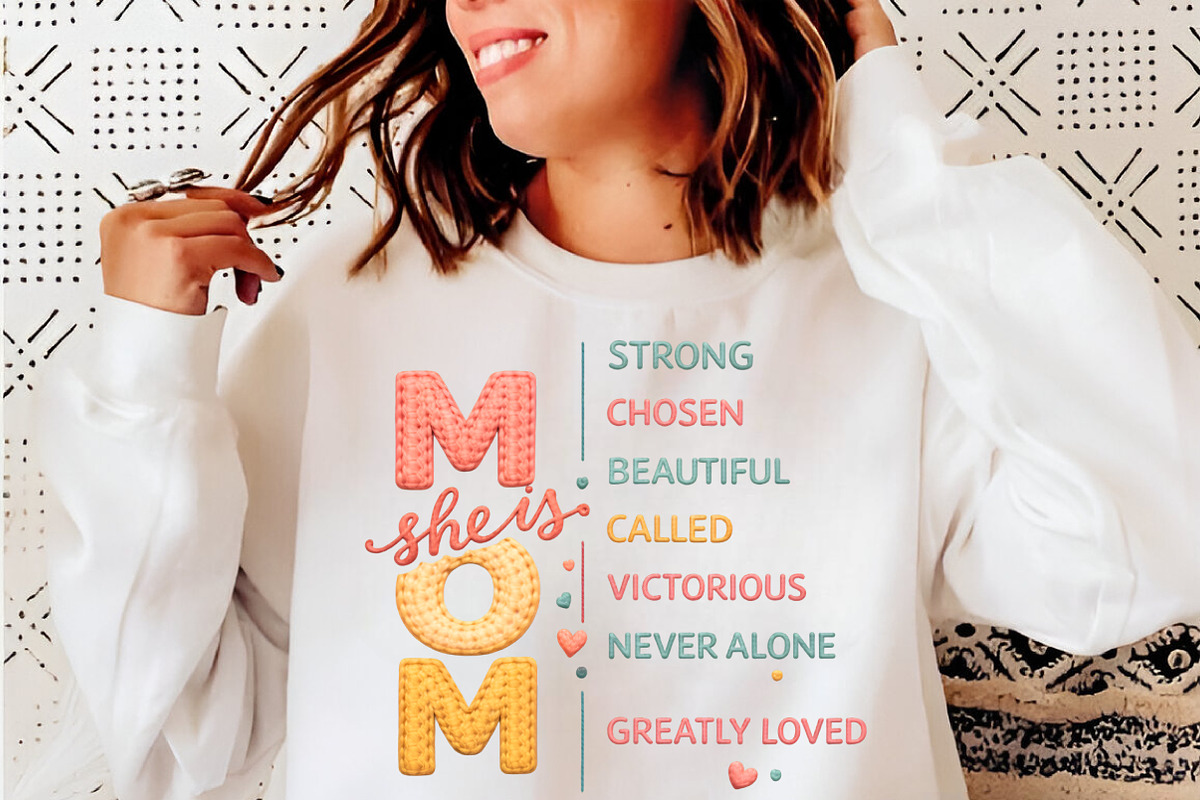 Mother's Day PNG, She is Mom PNG, an Illustration by SinaCreation (Photo 10 of 11)