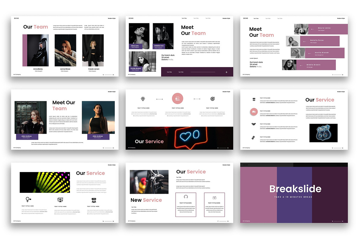 Gristle–Business PowerPoint Template, a Presentation Template by kreatifreya (Photo 3 of 5)