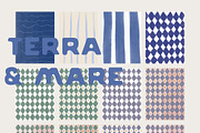 Handmade Mediterranean Backgrounds, a Background Graphic by Lana Elanor (Thumbnail 7 of 9)