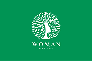 Woman Tree Nature Logo Template, a Branding & Logo Template by yopie (Thumbnail 2 of 3)