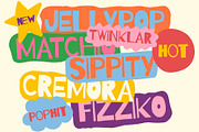 OFFBEAT LINE UGLY SANS, a Handwritten Font by BilberryCreates (Thumbnail 4 of 14)