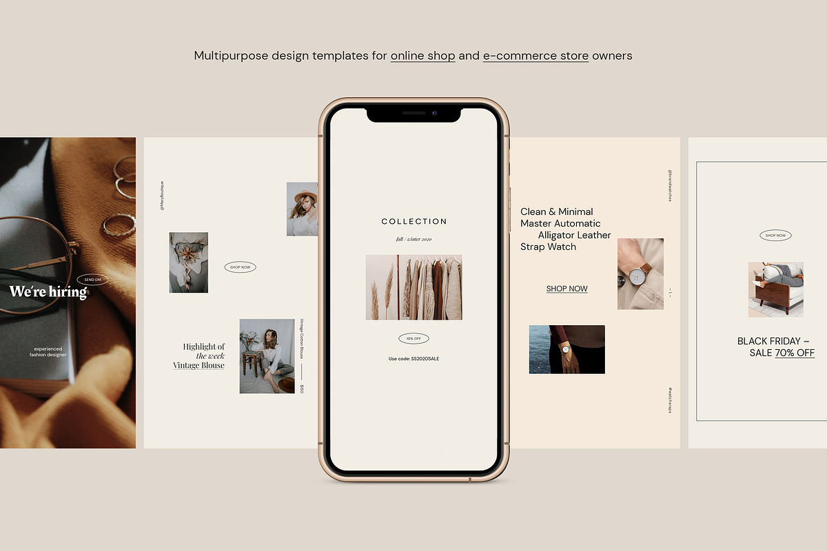 Online Stores Social Media Templates, a Social Media Template by September 5th (Photo 11 of 21)